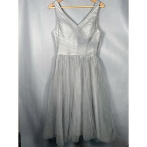 Tulle Gown Dress Fairy Prom Dance Retro Lace Up Corset Back